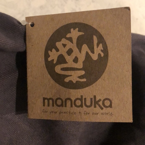 manduka Bags Nwt Manduka Matsak Large Yoga Mat Bag Graphite Poshmark